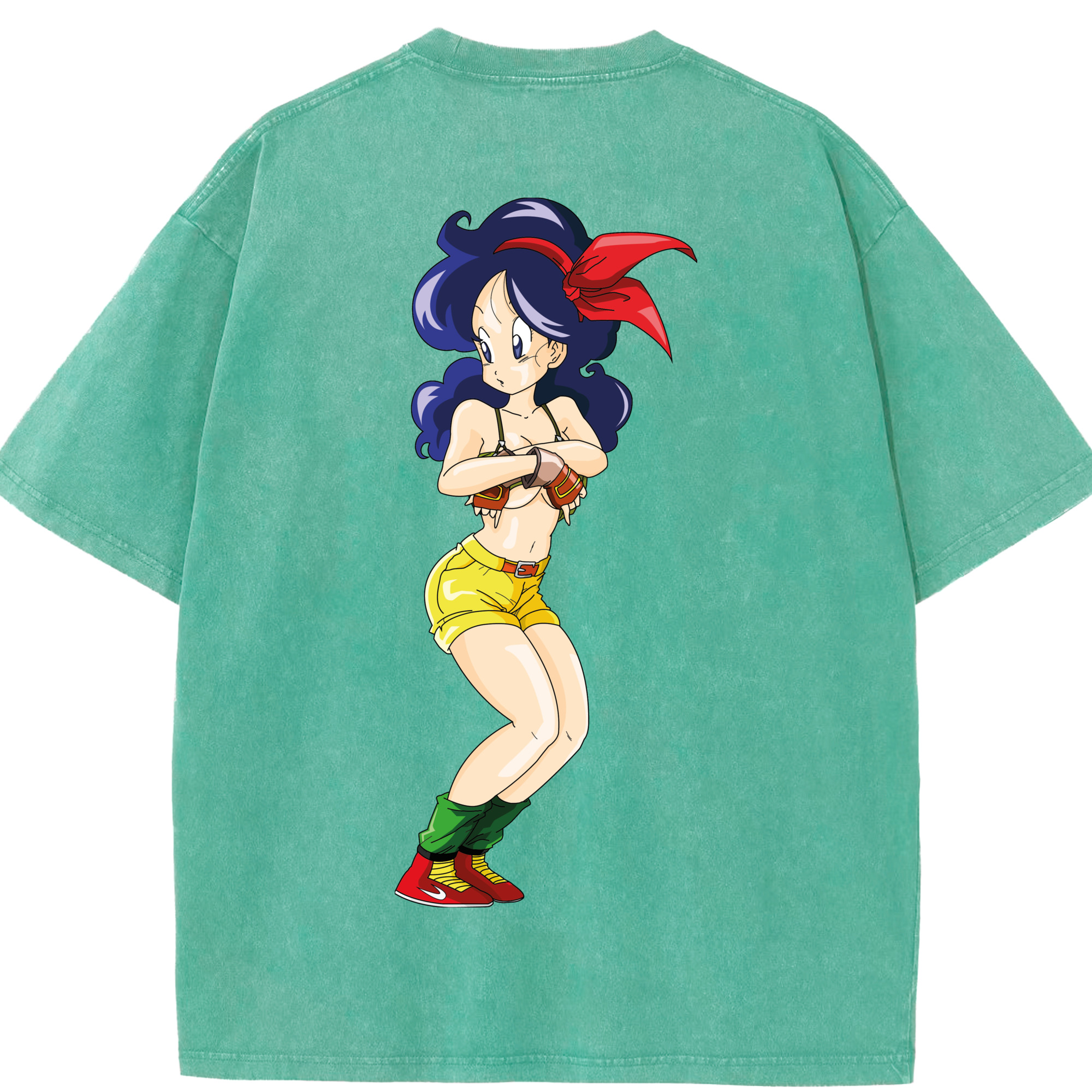 （画像用） ドラゴンボール DRAGON BALL 綿100% ヴィンテージ風 半袖Tシャツ（背面プリント）